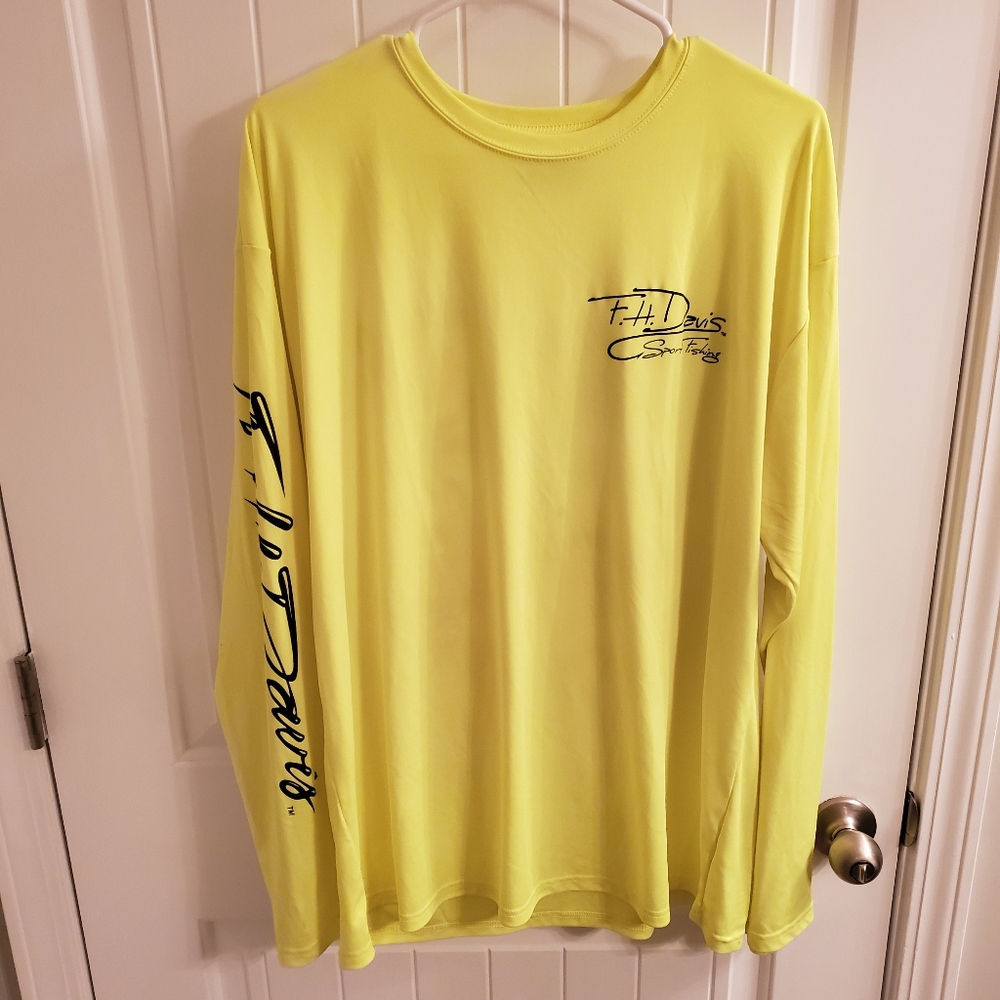 FH Davis Long Sleeve Dri Fit Fishing Shirt XL